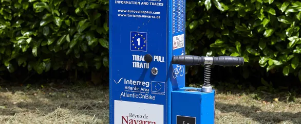 Vía Verde del Bidasoa | Estación de reparación de bicis